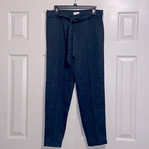 Ann Taylor LOFT Pleated Ankle Pants with Belt